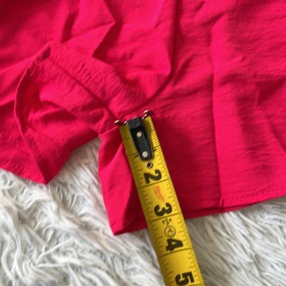 Cotton bleu Women’s morning breeze breathable shorts in fuchsia in large - Picture 8 of 11